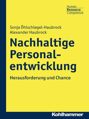 cover image of Nachhaltige Personalentwicklung